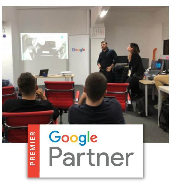  insignia de Google Partner Premier