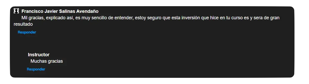 comentario alumno 2 MÁSTER DE INVERSIÓN Y TRADING EN MERCADOS DE PABLO GIL comentarios de alumnos del MÁSTER DE INVERSIÓN Y TRADING EN MERCADOS DE PABLO GIL